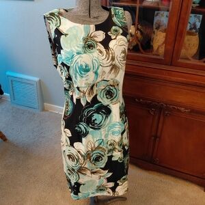 Y2K Connected floral sleeveless dress